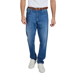 Raging Bull Mens Regular Jeans / Light Denim